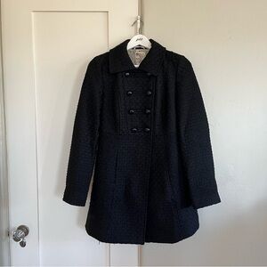 🤍 euc | Tulle | Textured Pea Coat